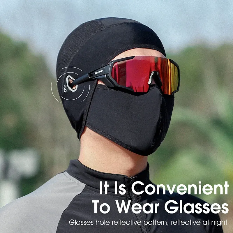 WEST BIKING UV-beschermende ice-silk gezichts- en nekcover