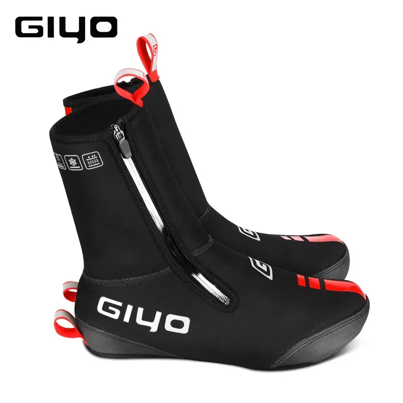 GIYO reflecterende thermische fietsschoenhoezen voor kou en regen