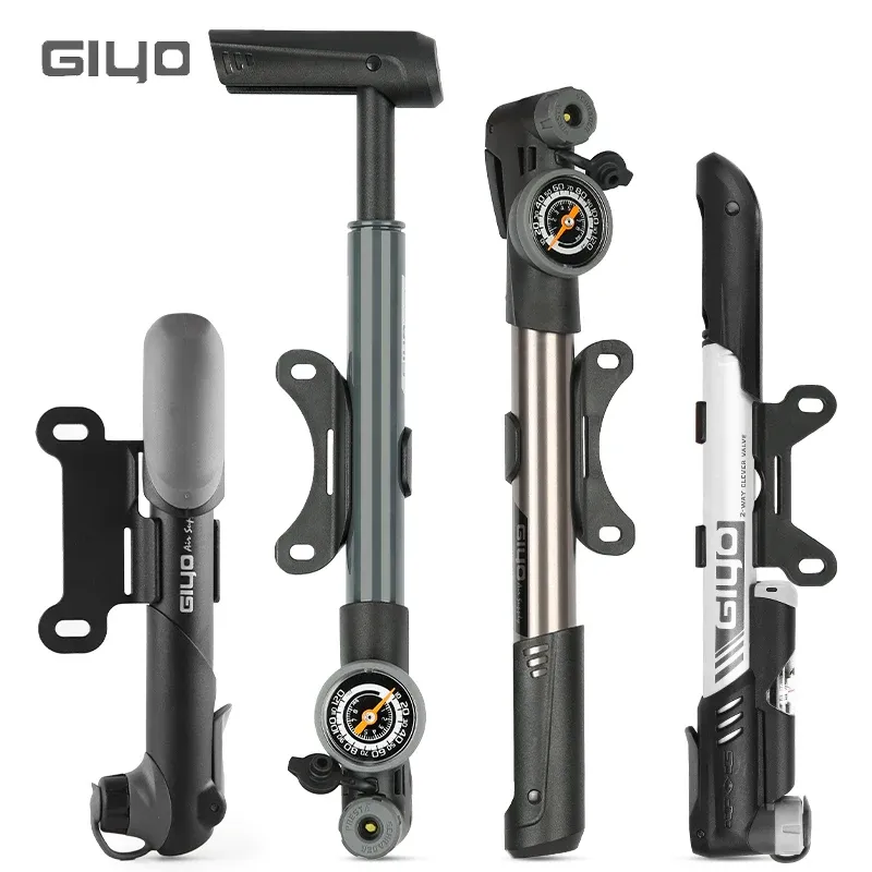 GIYO compacte handpomp voor racefiets en MTB