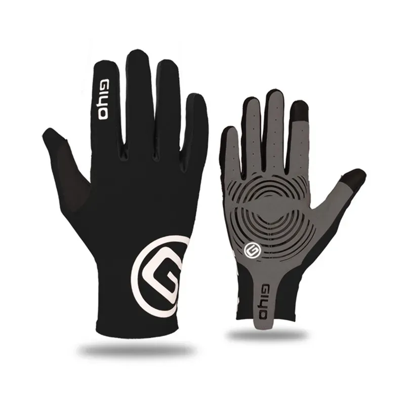 Giyo touchscreen fietshandschoenen met gelpad en lange vingers