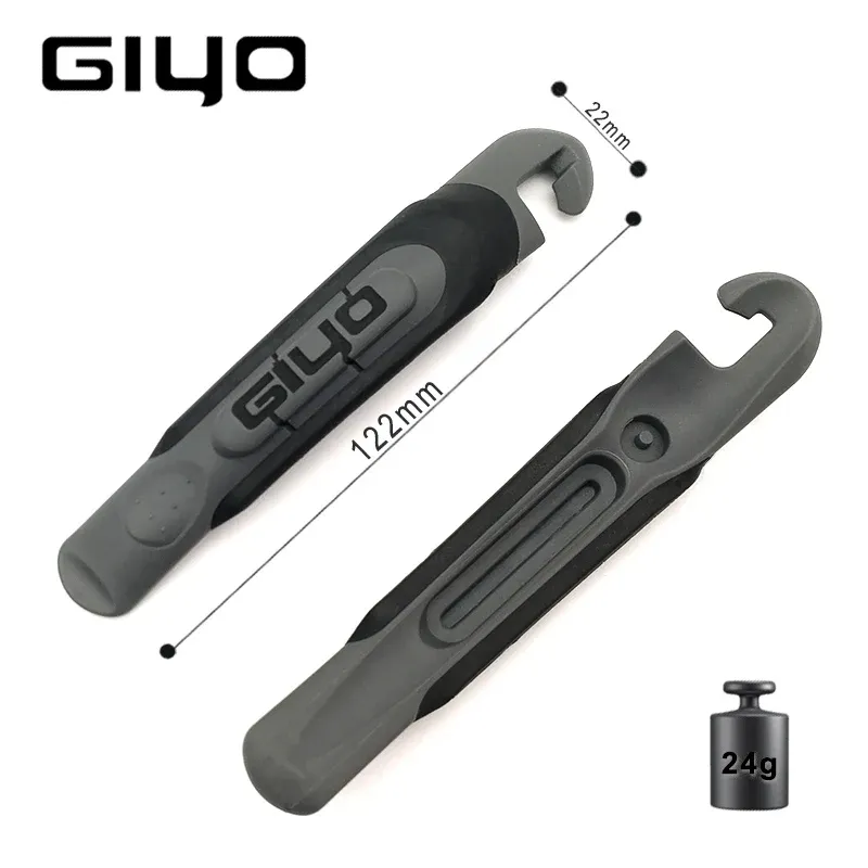 Giyo TL-02 bandenlichters met dubbel materiaal voor fietsreparatie