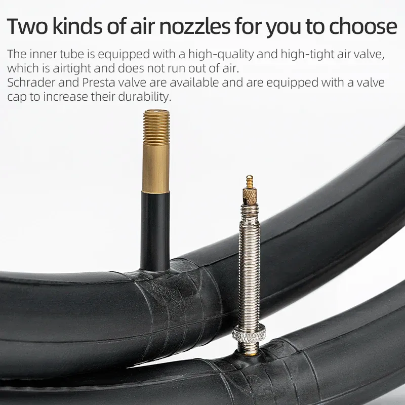 ROCKBROS 700C binnenband voor racefiets met butylrubber
