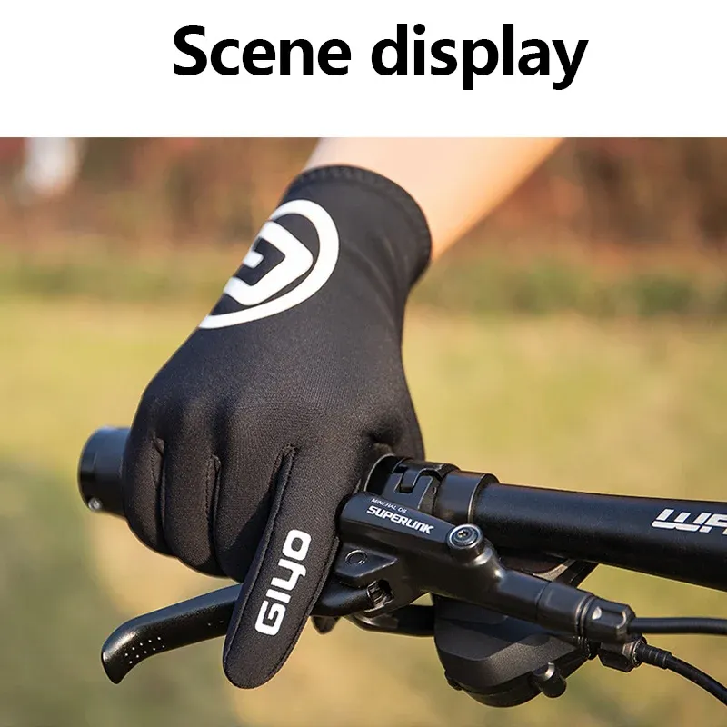 GIYO winter fietshandschoenen met touchscreen en waterafstotende grip