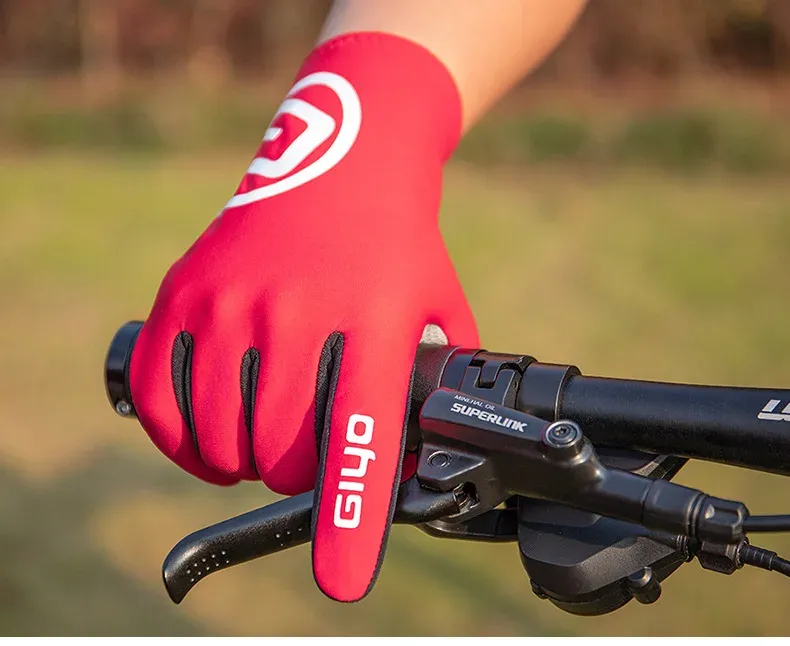 GIYO winter fietshandschoenen met touchscreen en waterafstotende grip