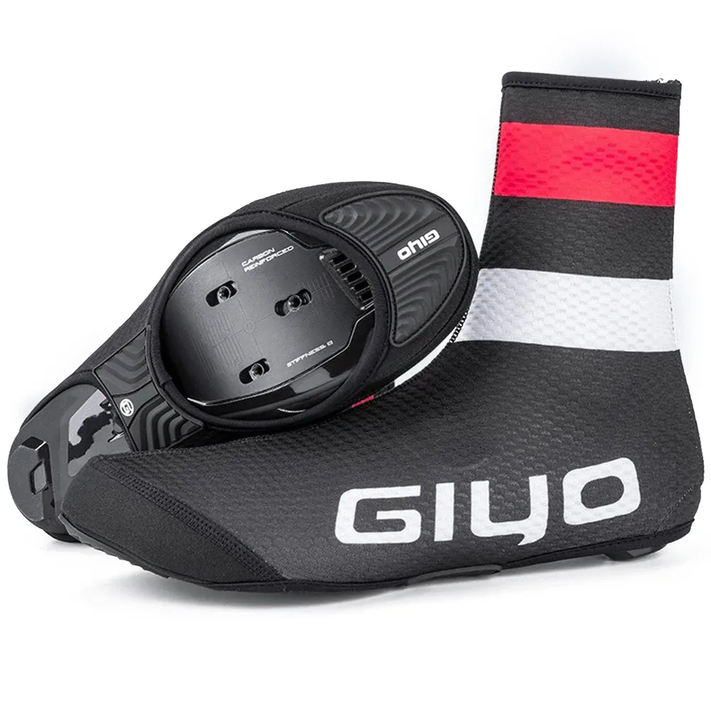 GIYO winter fietsschoenhoezen met polar fleece en windbescherming