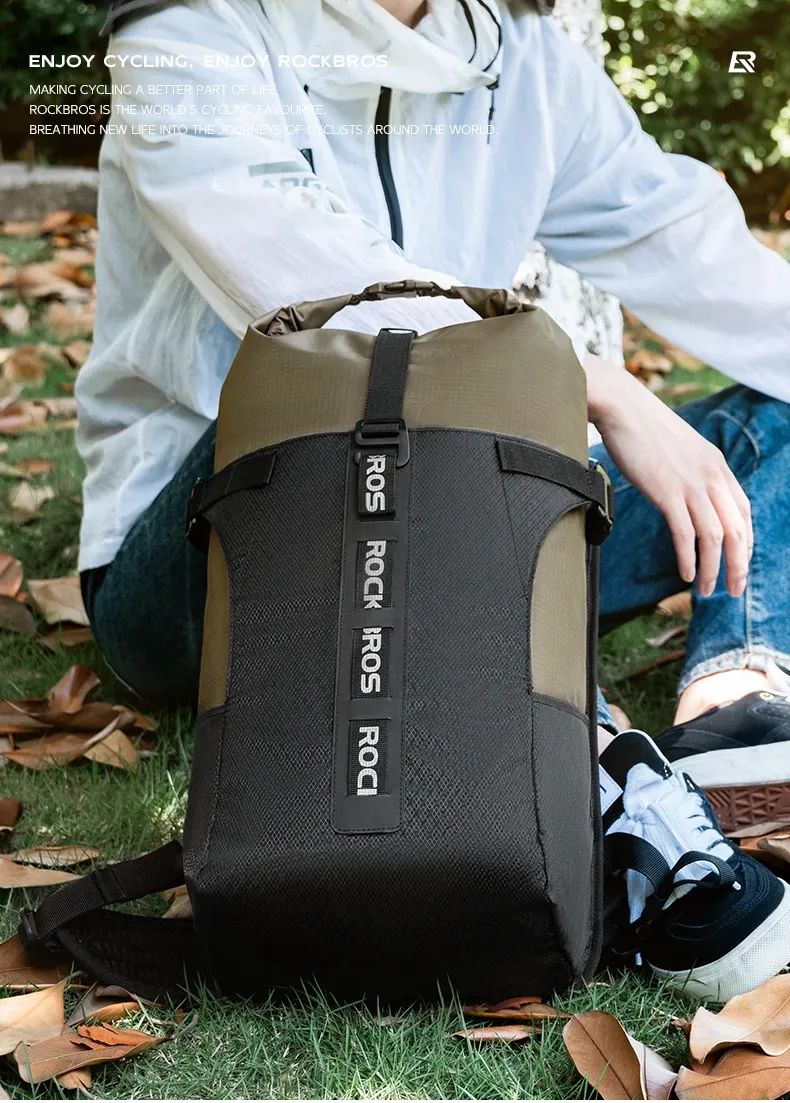 ROCKBROS 24L waterdichte outdoor rugzak met hydratatie-compatibiliteit