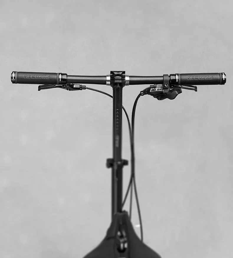 ROCKBROS microvezel stuurgrips met aluminium lockring