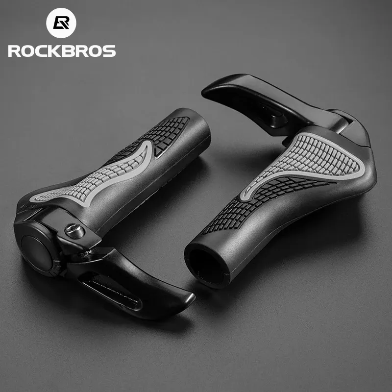 ROCKBROS lock-on MTB handvatten met verstelbare bar ends