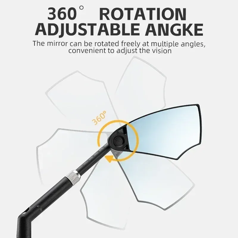 ROCKBROS universele fietsspiegels met 360° verstelling