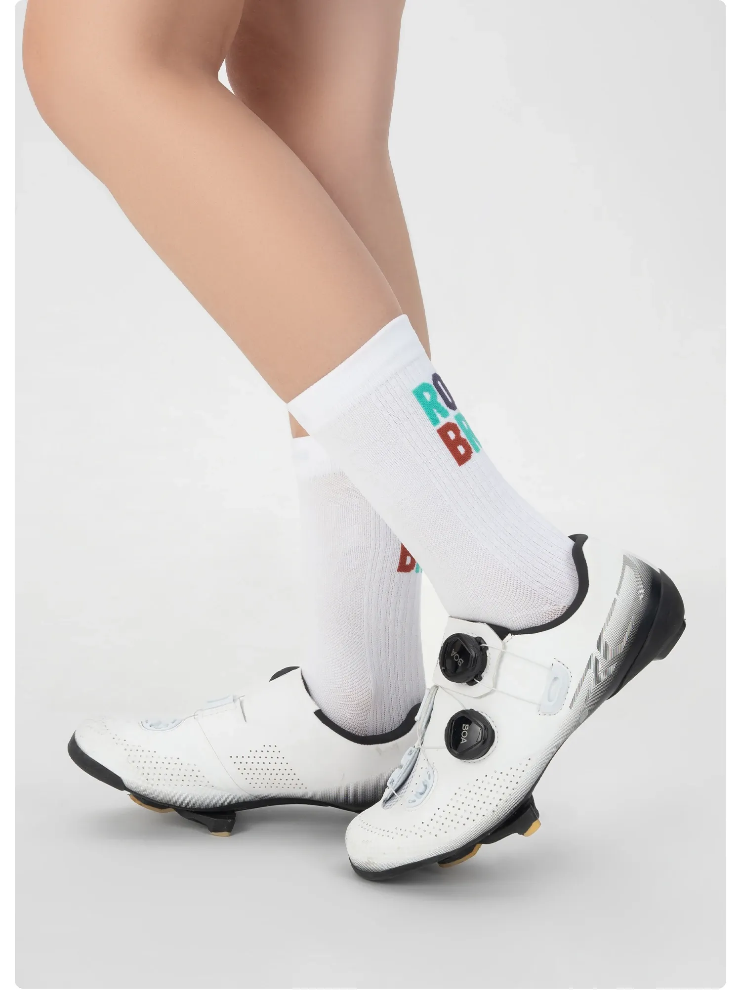 ROCKBROS kniehoge sneldrogende fietssokken met ademend comfort