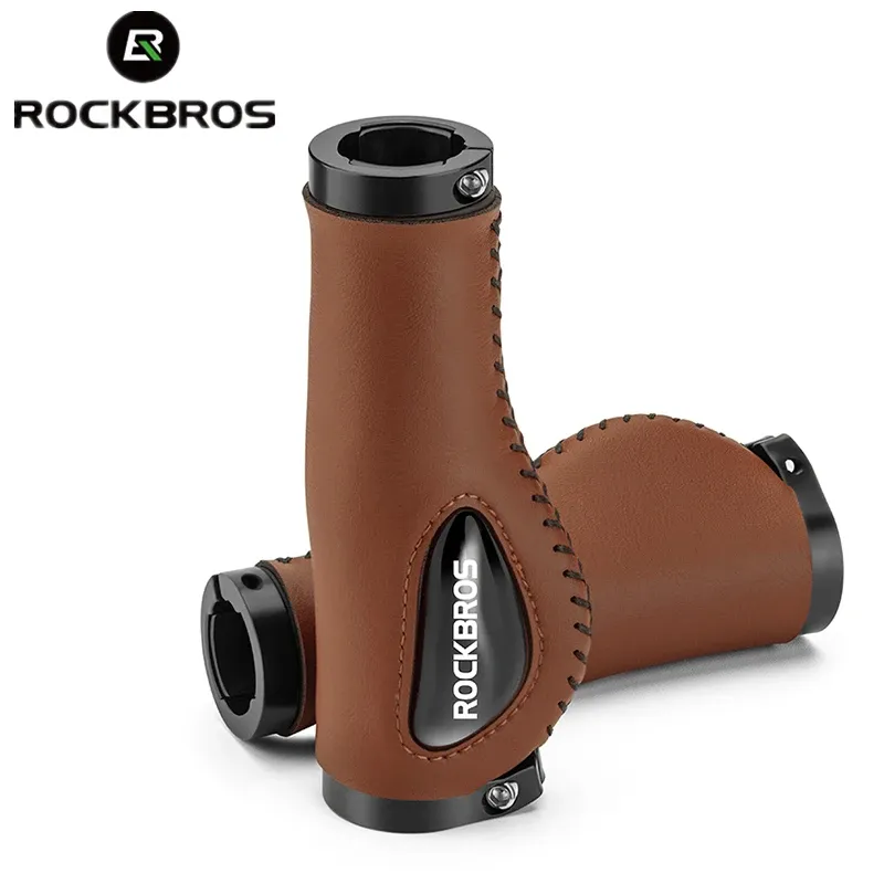 ROCKBROS ergonomische lock-on fietshandvatten met siliconen demping
