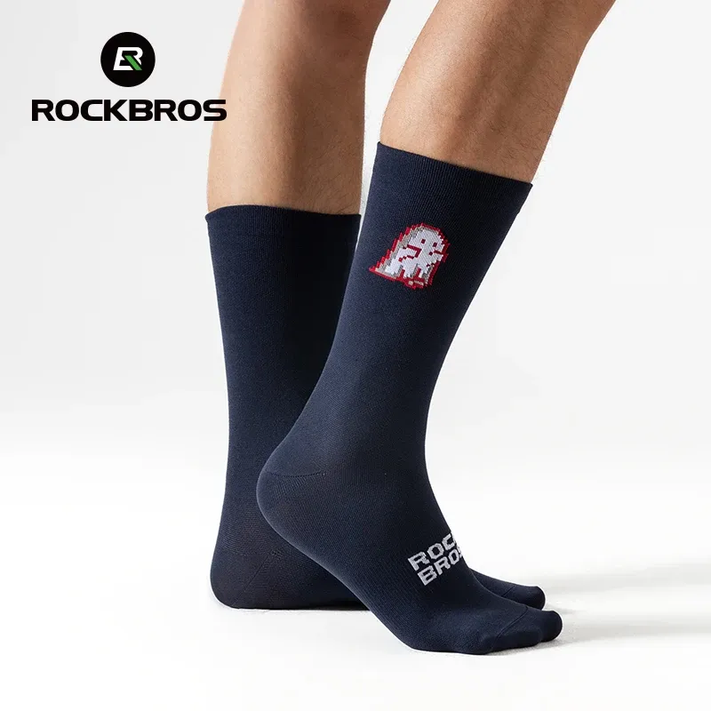ROCKBROS kniehoge ademende fietssokken voor sport en outdoor