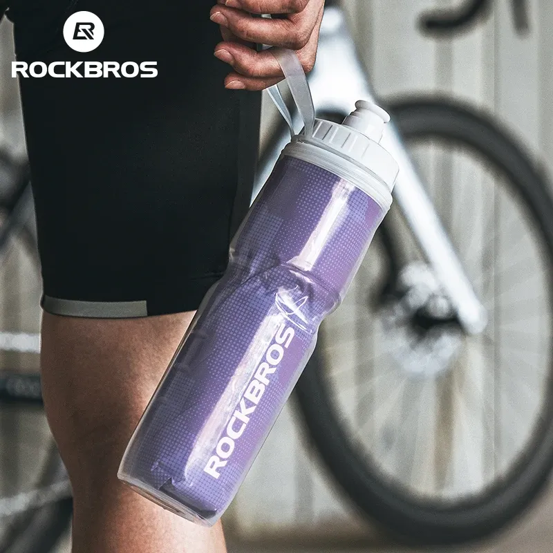 ROCKBROS geïsoleerde fietsfles 750 ml met direct-drinksysteem