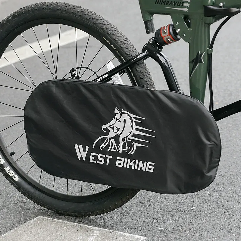 WEST BIKING kettingbeschermer voor race-, MTB- en vouwfietsen