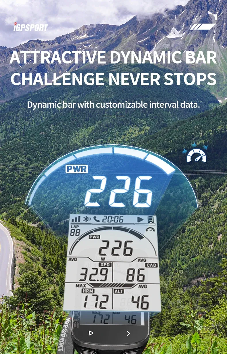 iGPSPORT BSC100S draadloze fietscomputer met navigatie