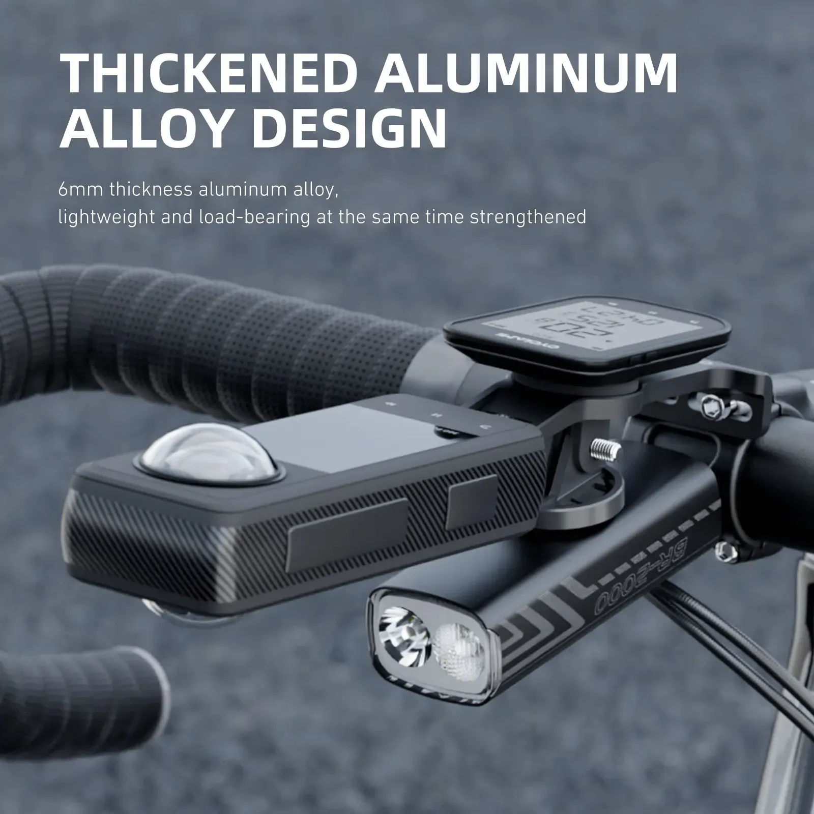 CYCLAMI 360° draaibare camerahouder voor fiets en actiecamera