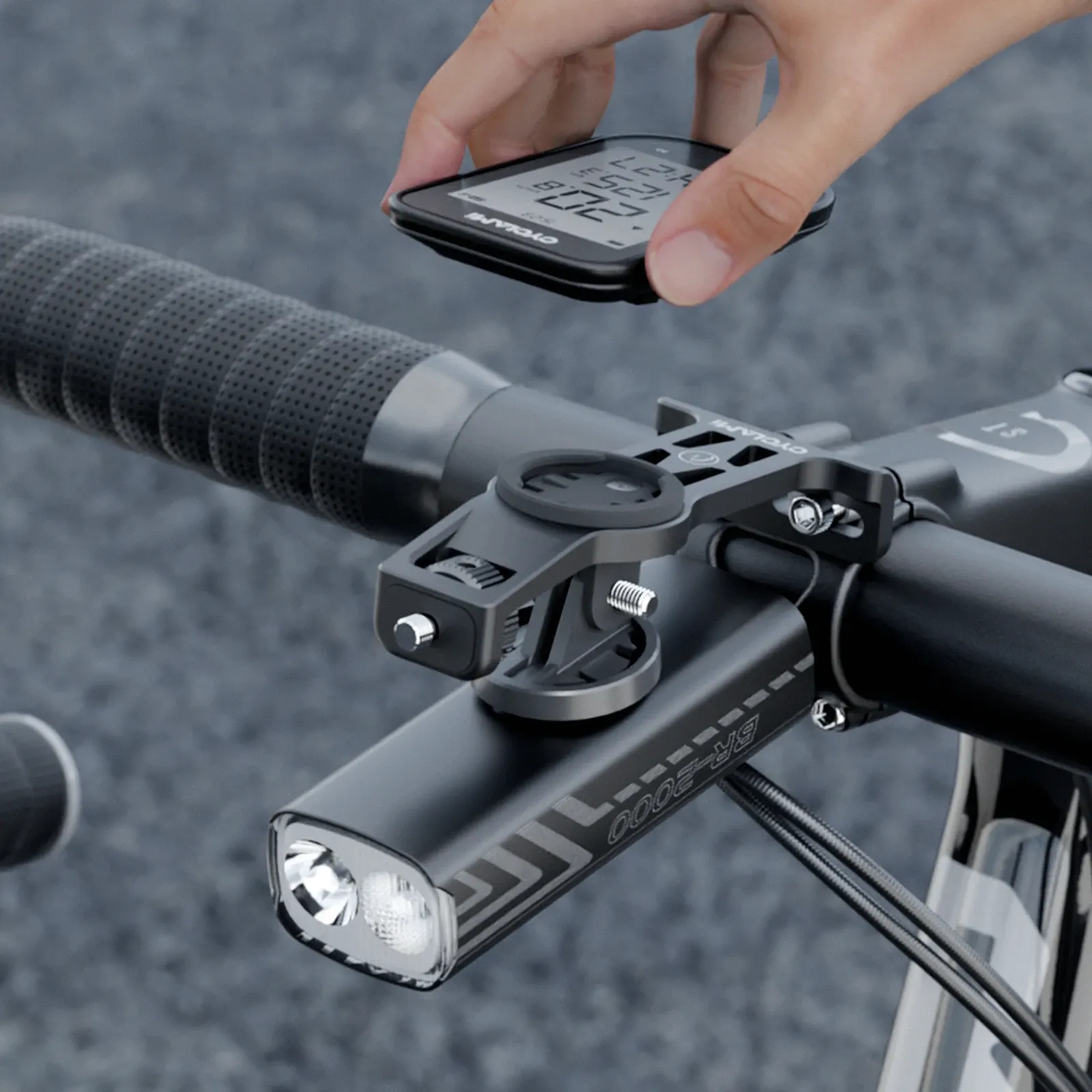 CYCLAMI multifunctionele stuurverlenging met camerahouder