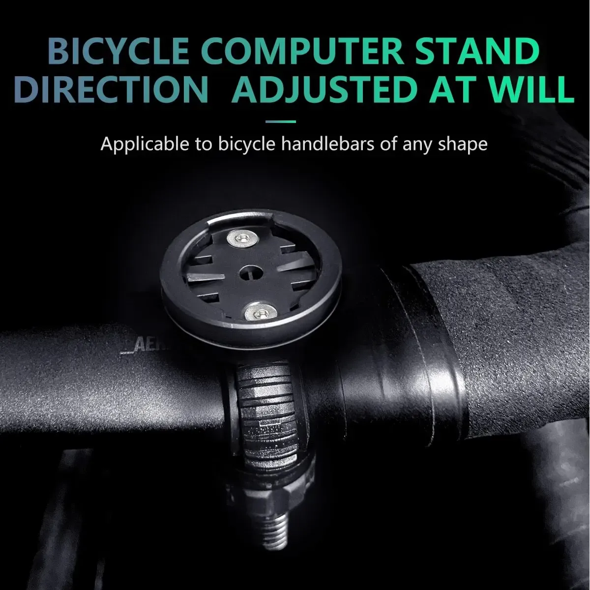 CYCLAMI S6 draaibare houder voor fietscomputer en lamp