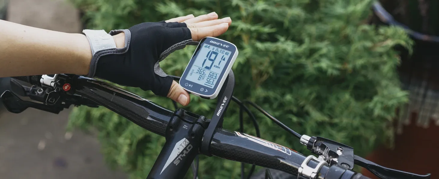 Bikevee draadloze GPS-fietscomputer met IPX7