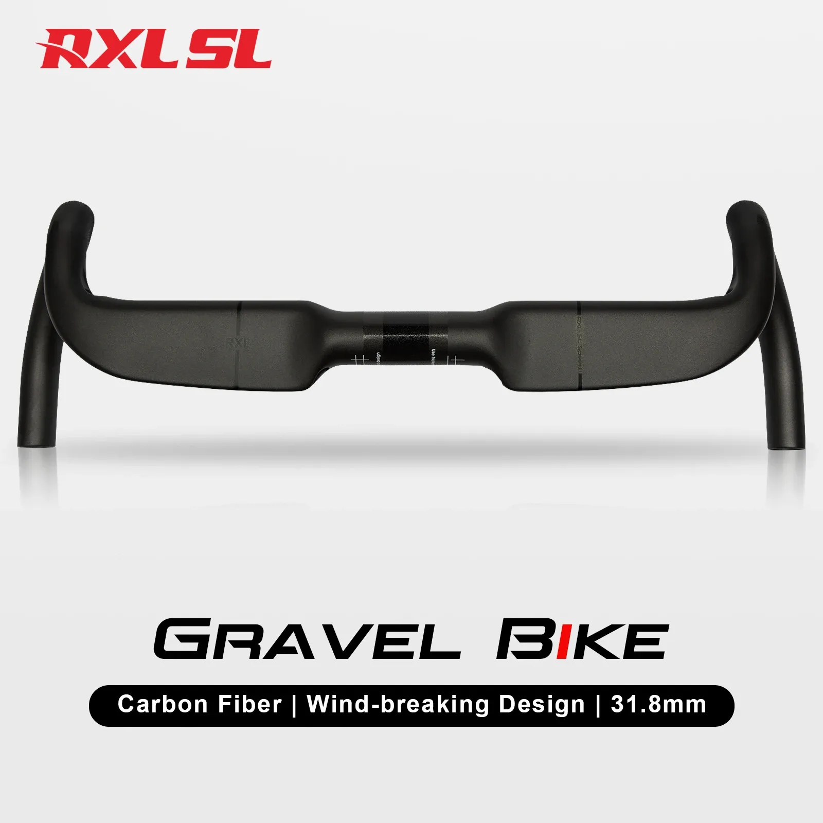 RXL SL carbon gravel stuur met interne kabelgeleiding