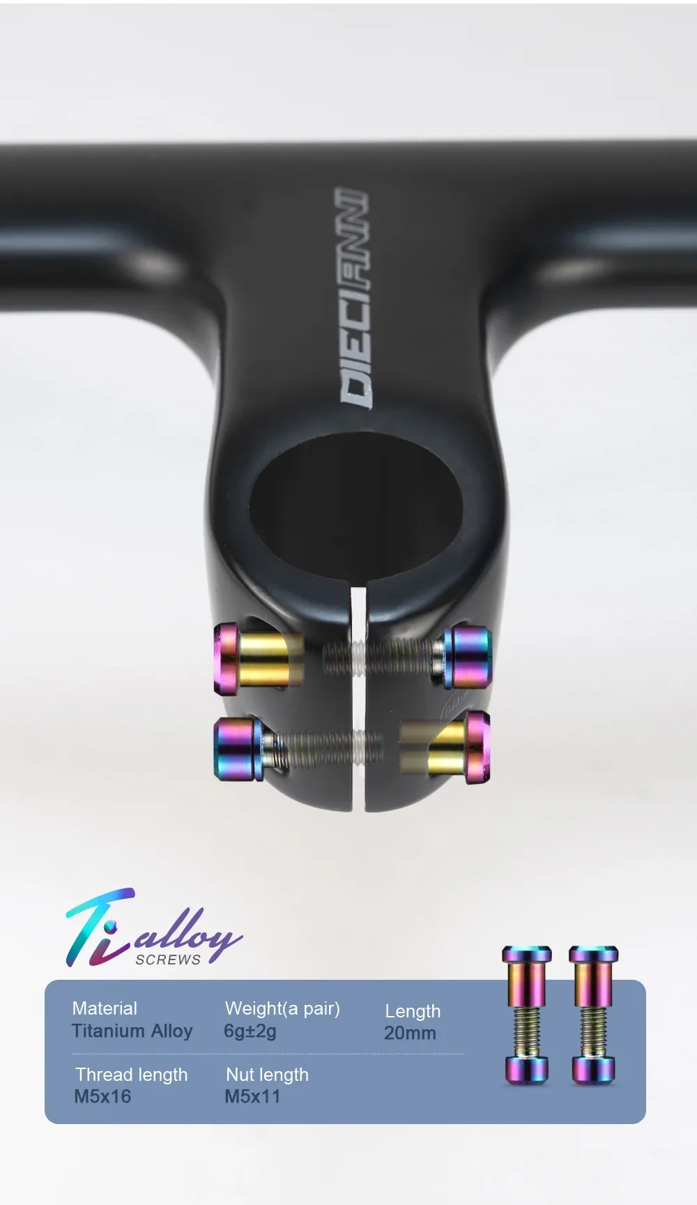 OG-EVKIN HB-1301 carbon gravel stuur met interne kabelgeleiding