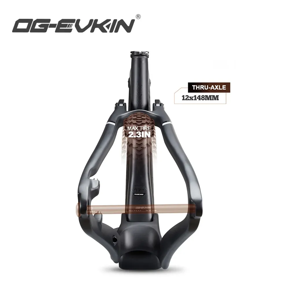 OG-EVKIN CF-080 full-suspension carbon mountainbikeframe