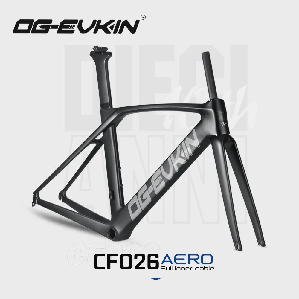 OG-EVKIN CF-026 carbon raceframe met interne kabelgeleiding