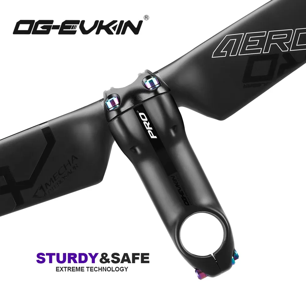 OG-EVKIN carbon stuurpen BS-004 Pro+ met titanium bouten
