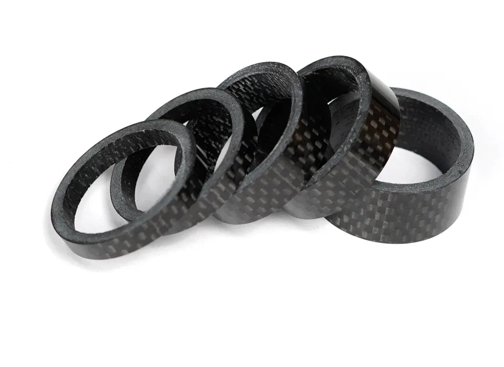 OG-EVKIN carbon headset spacerset 28,6 mm voor racefiets en MTB
