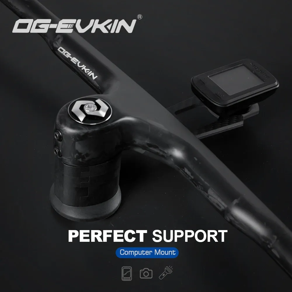 OG-EVKIN geïntegreerd carbon MTB-stuur met stuurpen 780 mm