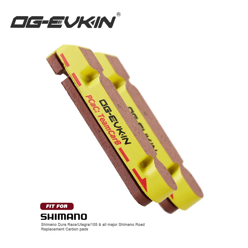 OG-EVKIN carbon remblokken voor carbon velgen, V-brake set