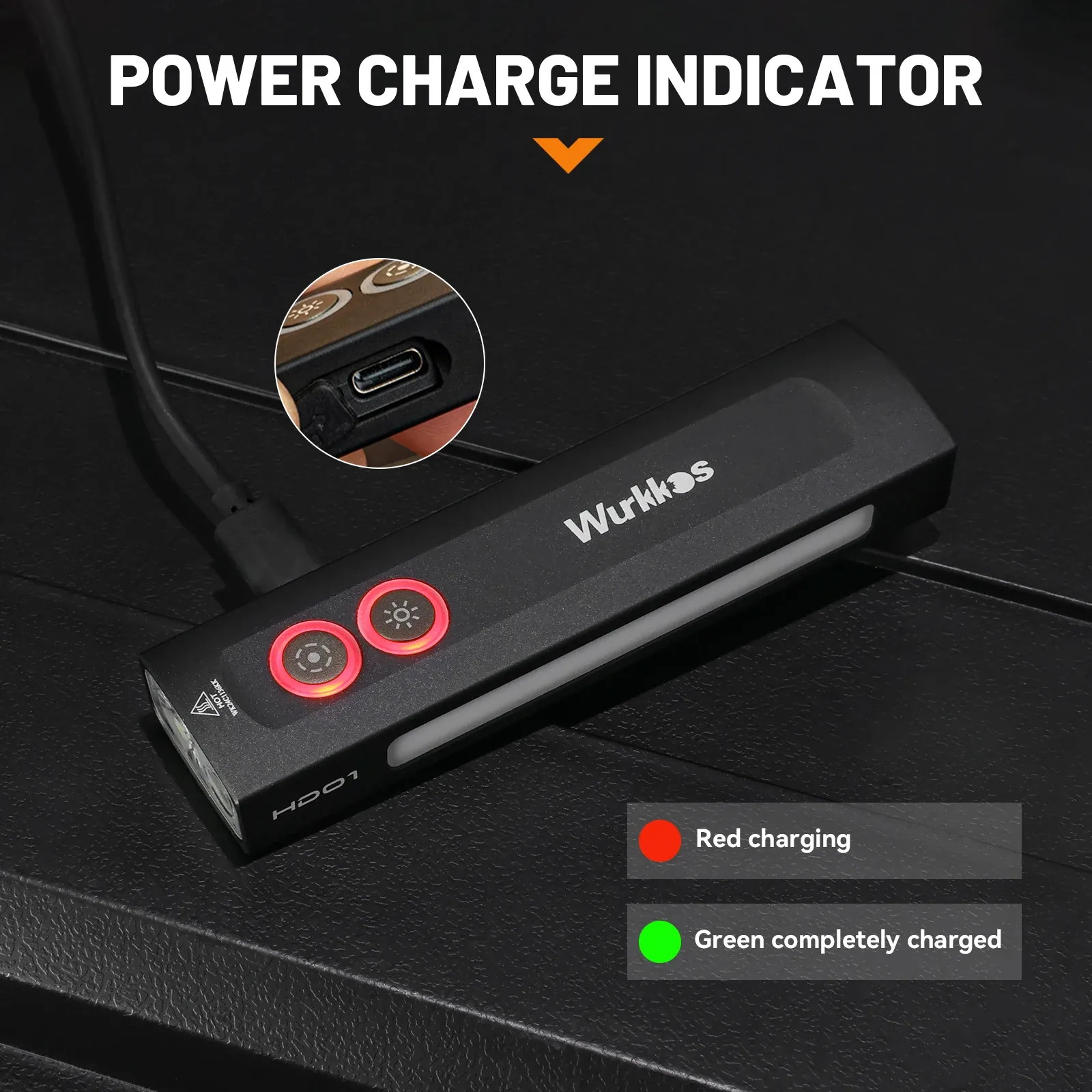 Wurkkos HD01 multifunctionele EDC-zaklamp met groen licht en RGB
