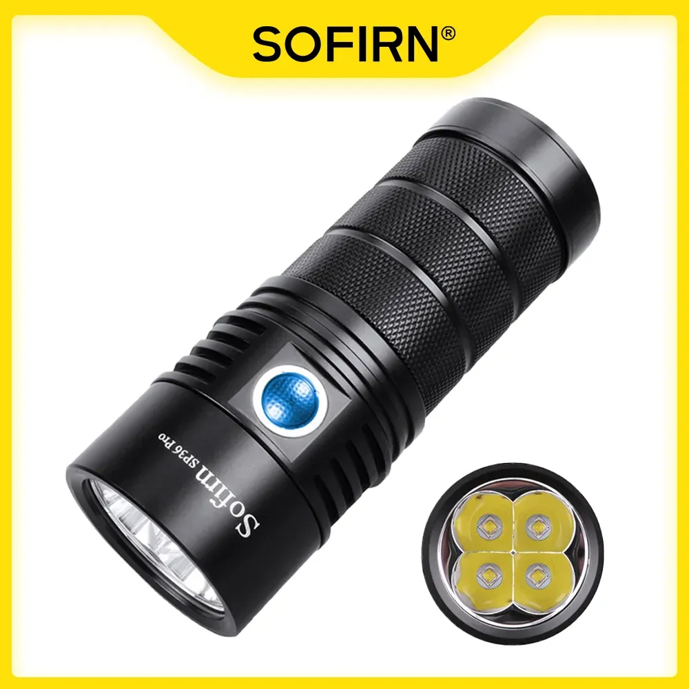 Sofirn SP36 Pro krachtige oplaadbare zoekzaklamp